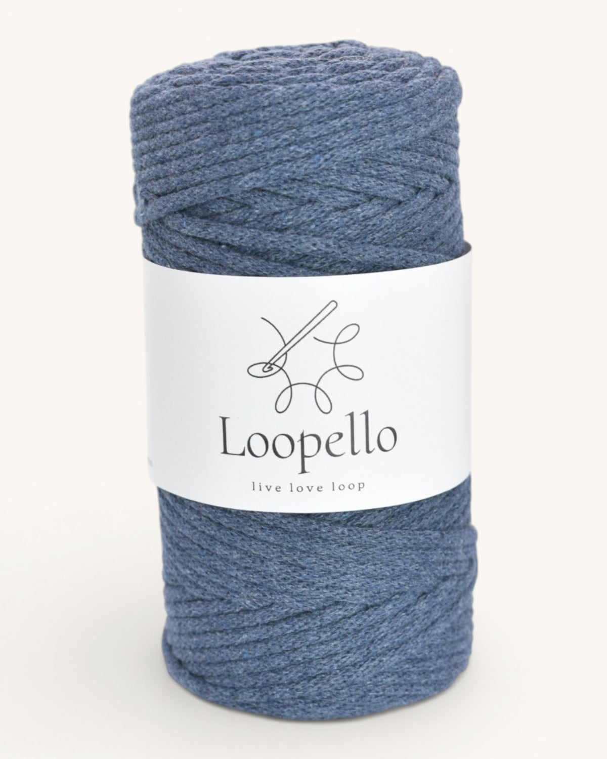 Filati Loopello in cotone intrecciato per macramè e uncinetto