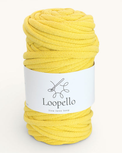 Filati Loopello in cotone intrecciato per macramè e uncinetto