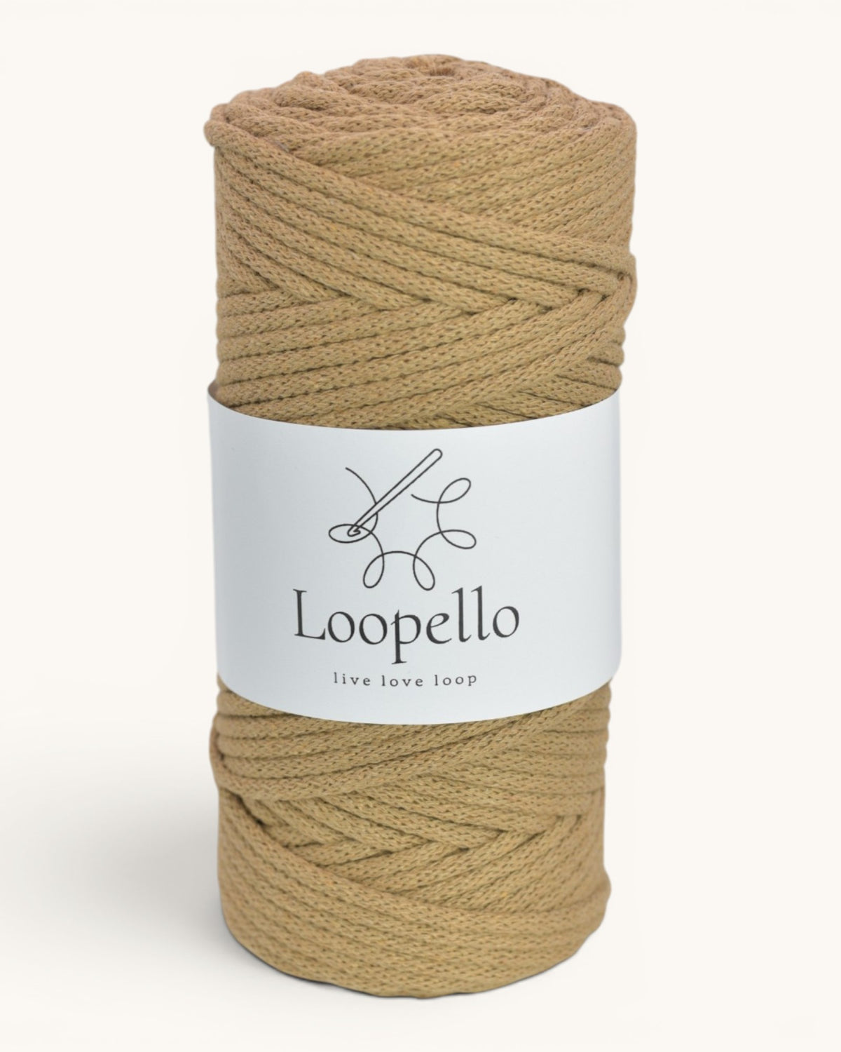 Filati Loopello in cotone intrecciato per macramè e uncinetto