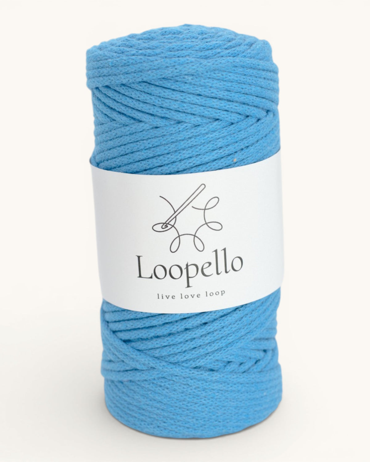 Filati Loopello in cotone intrecciato per macramè e uncinetto