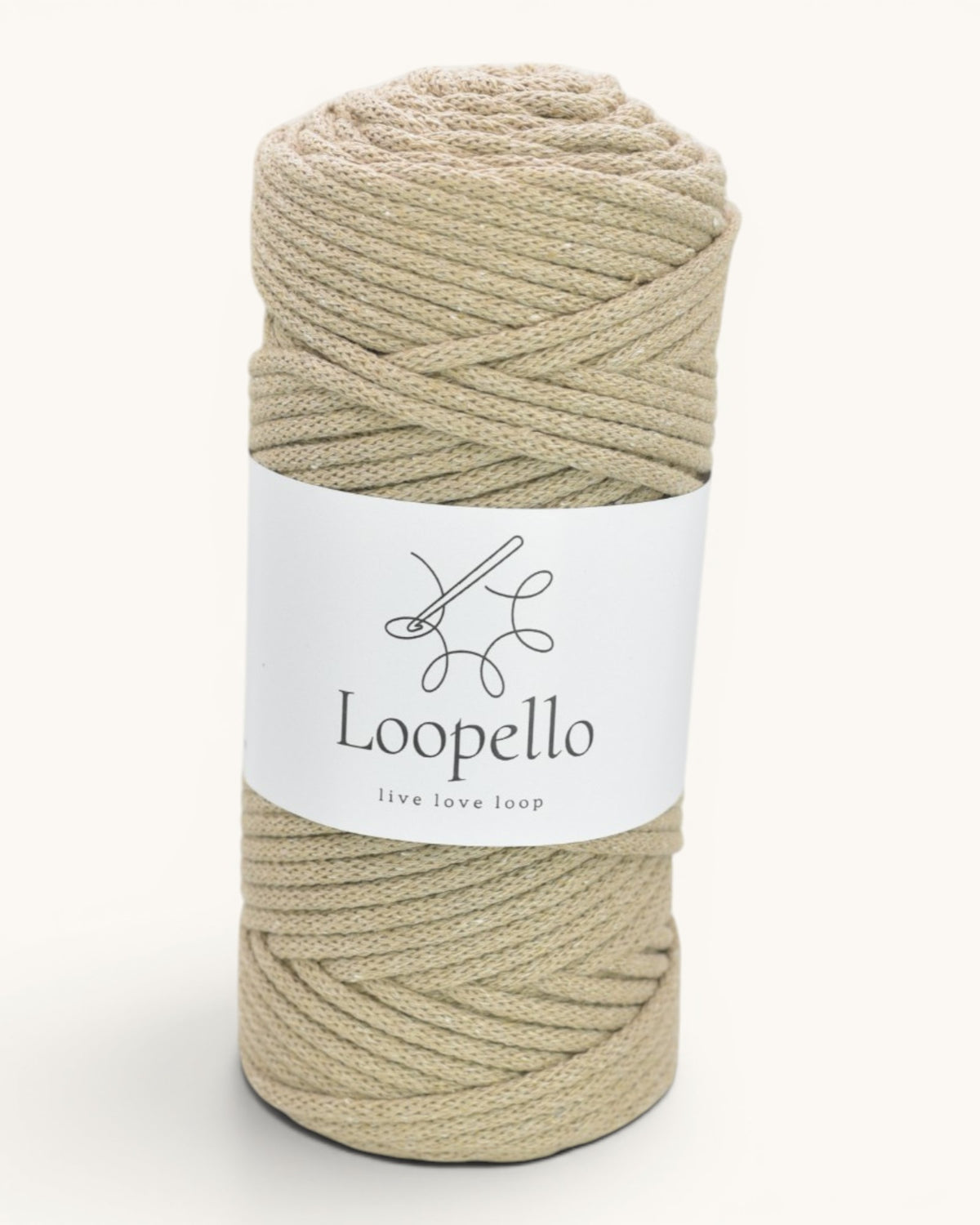 Filati Loopello in cotone intrecciato per macramè e uncinetto