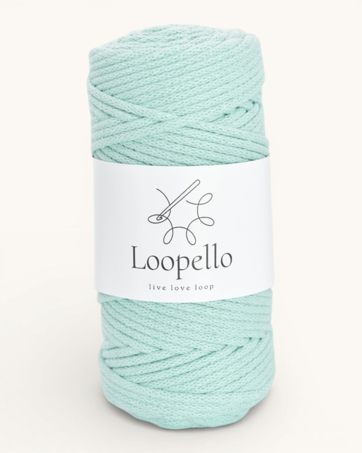 Filati Loopello in cotone intrecciato per macramè e uncinetto