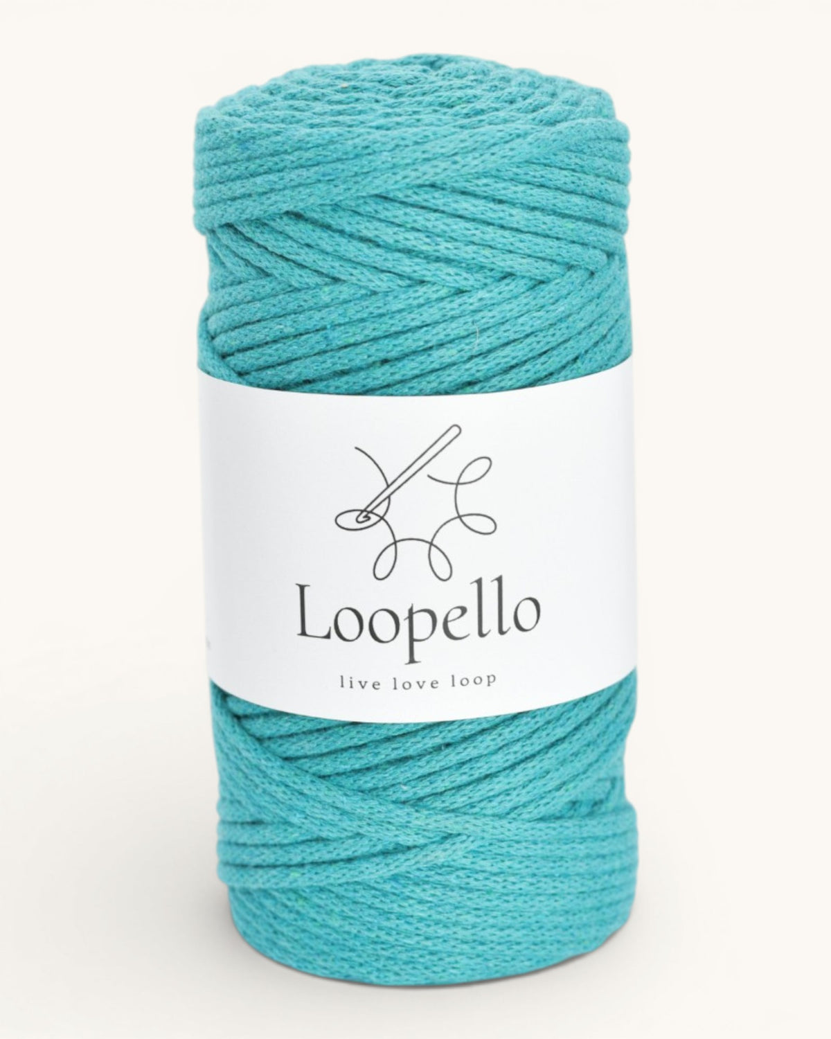 Filati Loopello in cotone intrecciato per macramè e uncinetto