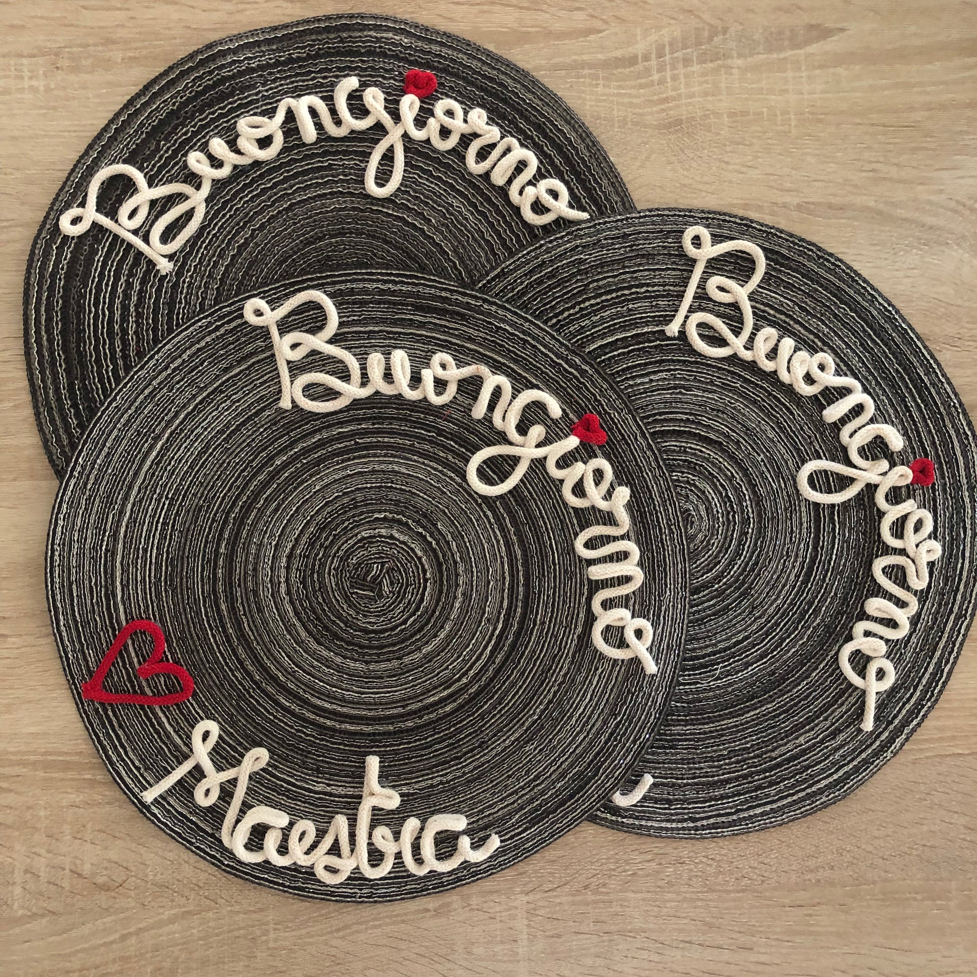 Tovaglietta con nome - MacraLu di Ludovica Mazzanti