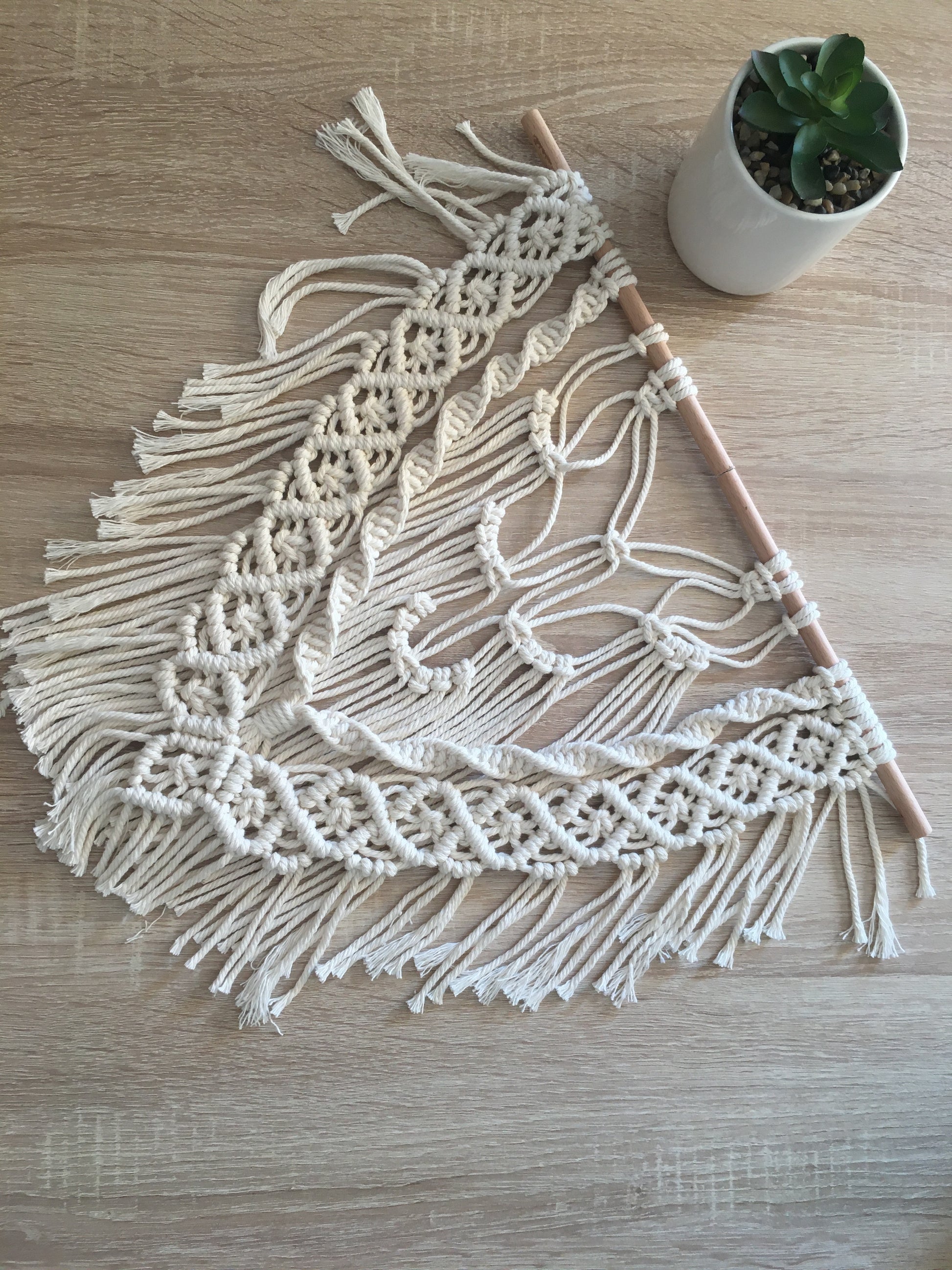 Arazzo da parete in Macramè - MacraLu di Ludovica Mazzanti