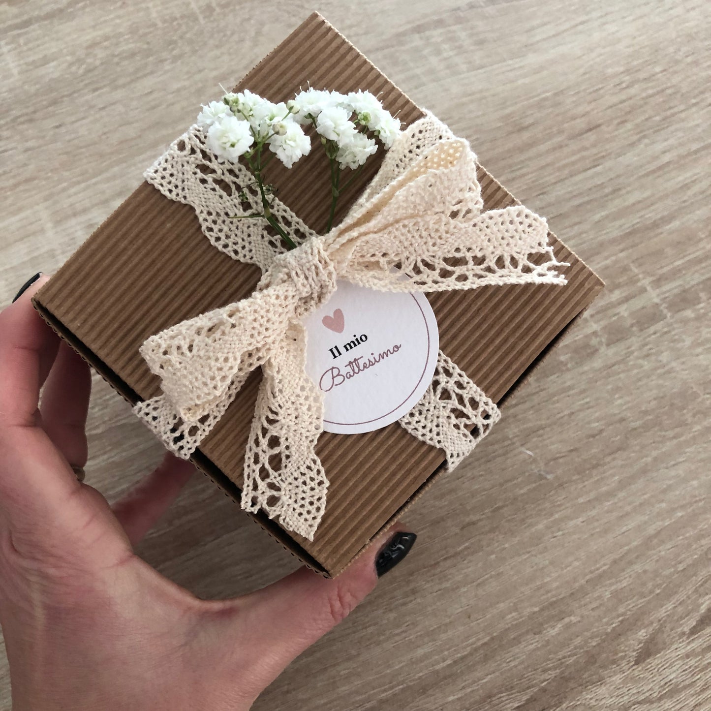 Arcobaleno bomboniera in Macramè - MacraLu di Ludovica Mazzanti