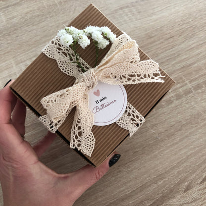 Arcobaleno bomboniera in Macramè - MacraLu di Ludovica Mazzanti