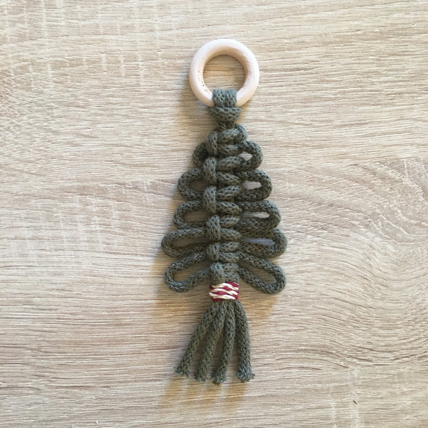 Segnaposto/pallina di Natale Macramè - MacraLu di Ludovica Mazzanti