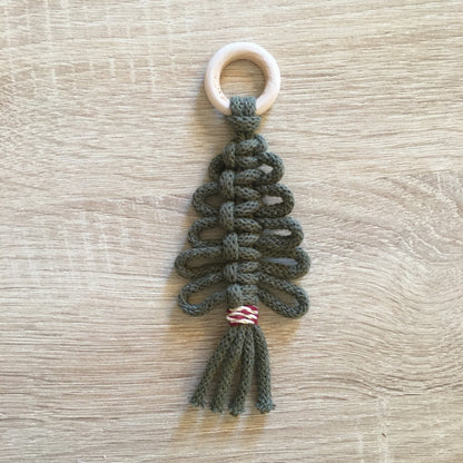 Segnaposto/pallina di Natale Macramè - MacraLu di Ludovica Mazzanti