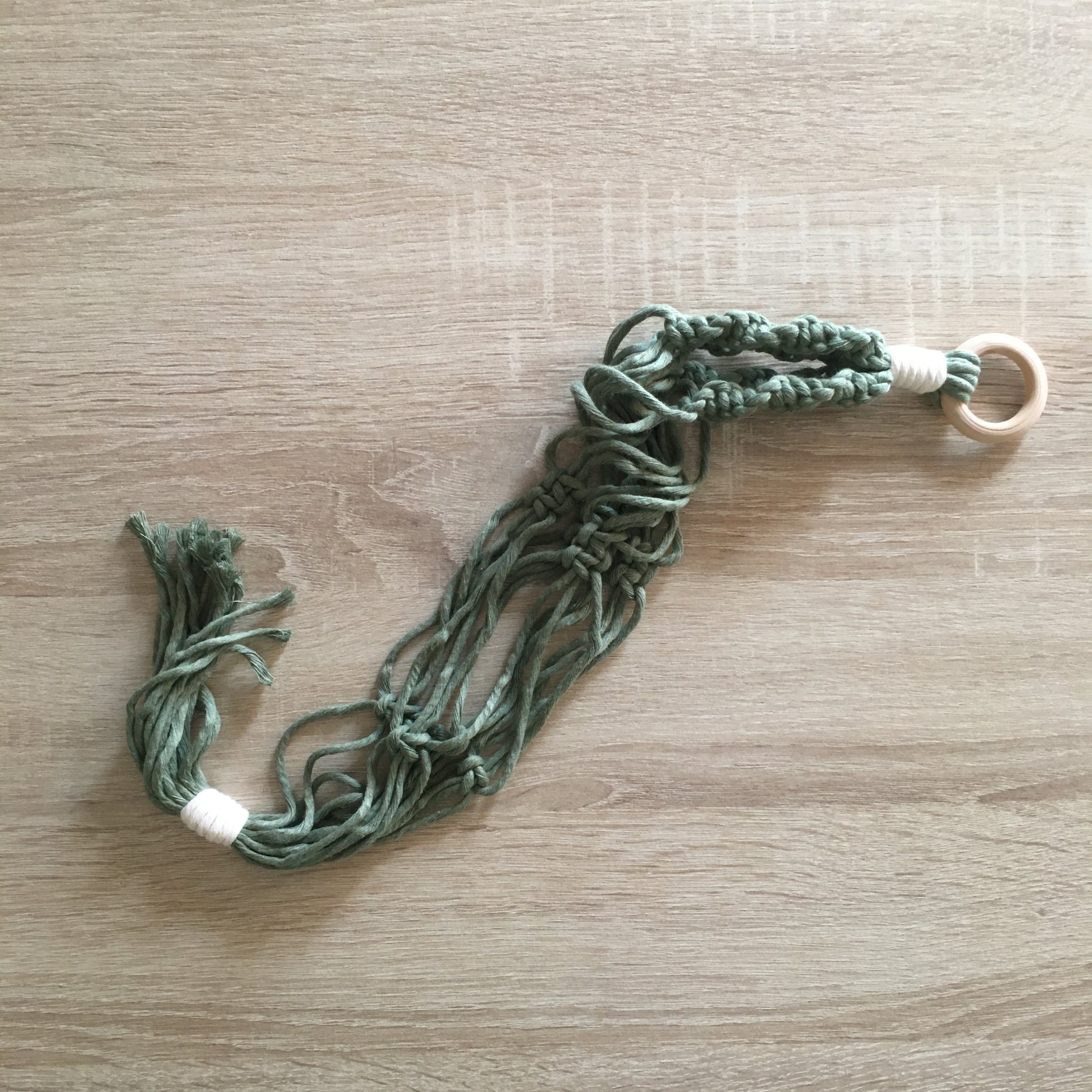 Portavaso in Macramè - MacraLu di Ludovica Mazzanti