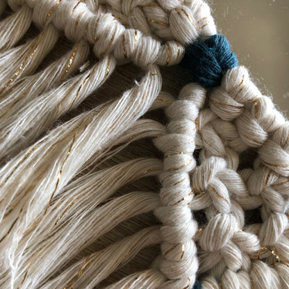 Specchio in Macramè - MacraLu di Ludovica Mazzanti