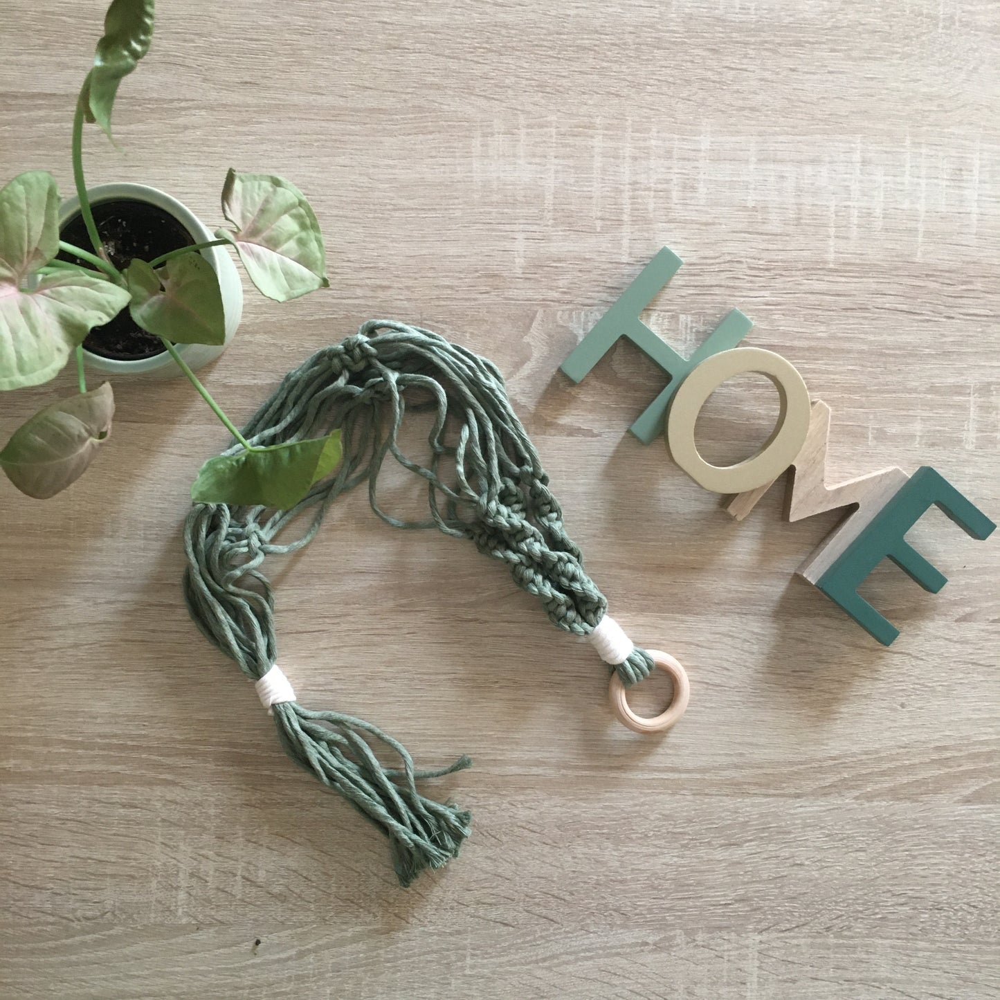 Portavaso in Macramè - MacraLu di Ludovica Mazzanti