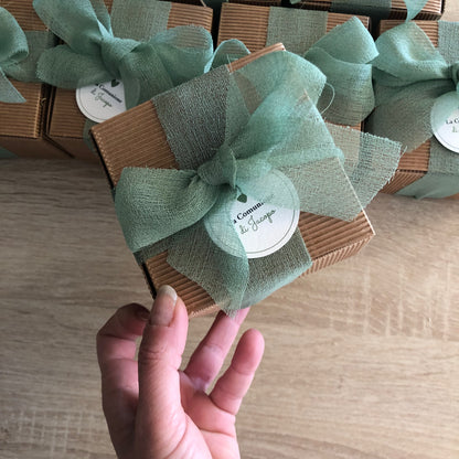 Segnaposto bomboniera gadget nascita nuvola Macramè - MacraLu di Ludovica Mazzanti