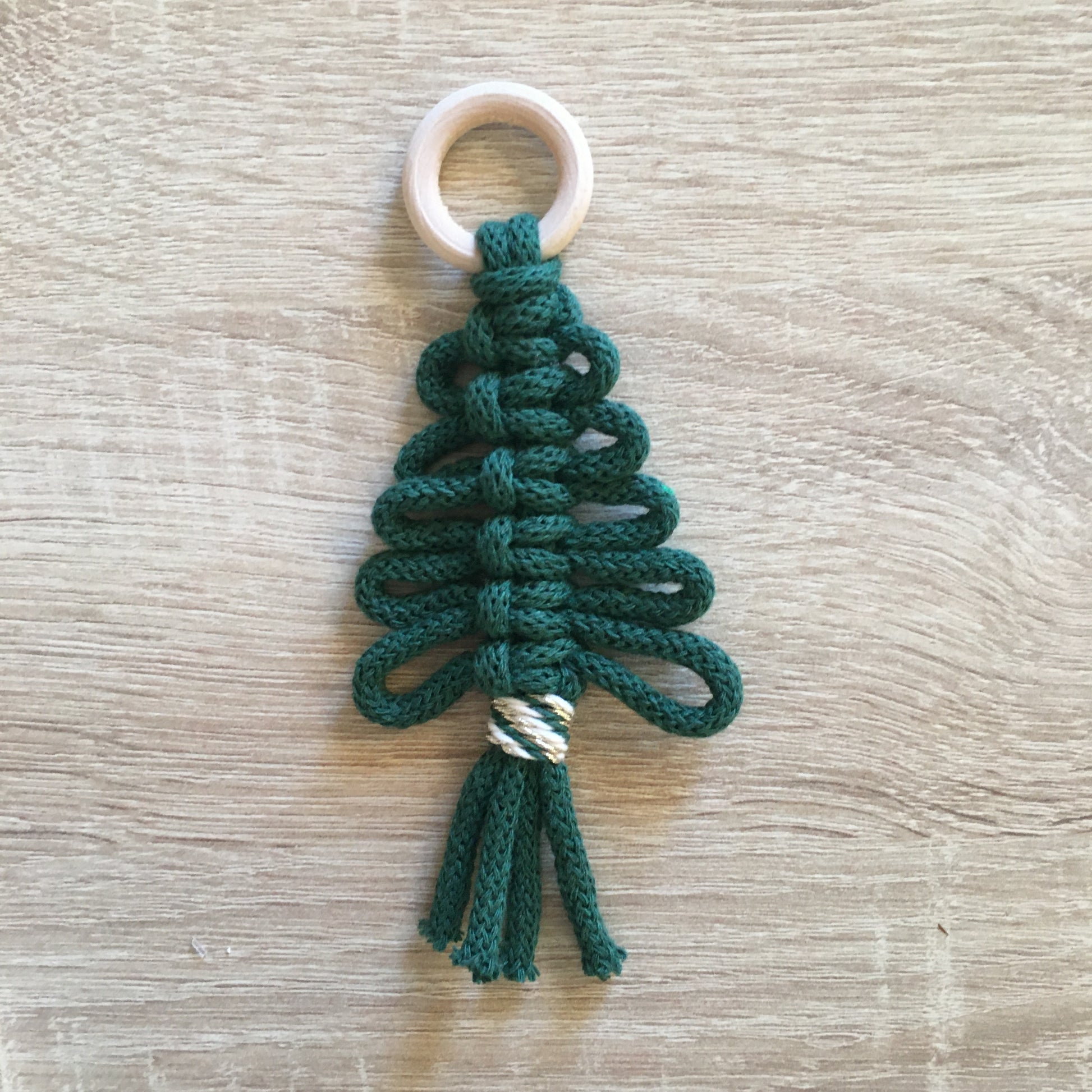 Segnaposto/pallina di Natale Macramè - MacraLu di Ludovica Mazzanti