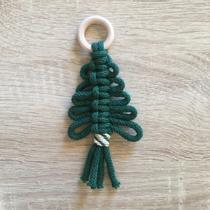 Segnaposto/pallina di Natale Macramè - MacraLu di Ludovica Mazzanti
